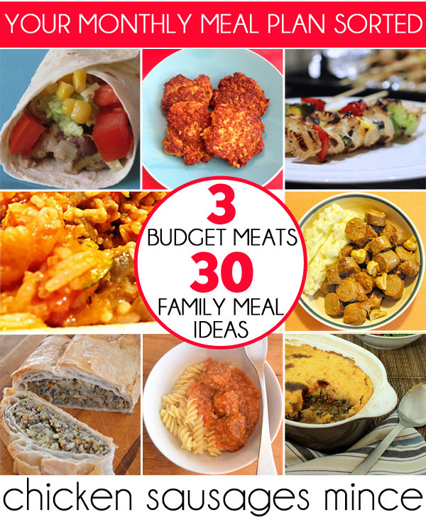 Dinner Ideas For Families
 3 Bud Meats 30 Family Meal Ideas Childhood101