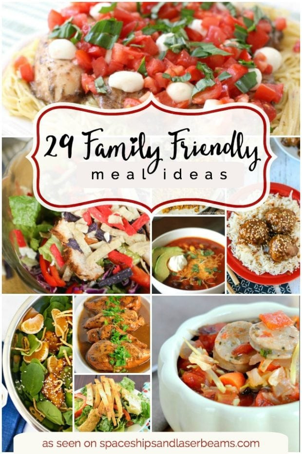 Dinner Ideas For Families
 29 Easy Family Meal Ideas Spaceships and Laser Beams