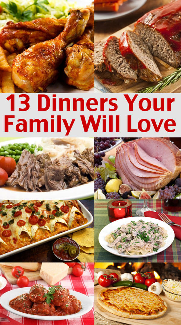 Dinner Ideas For Families
 Easy Family Menu Ideas Dinners Your Family Will Love
