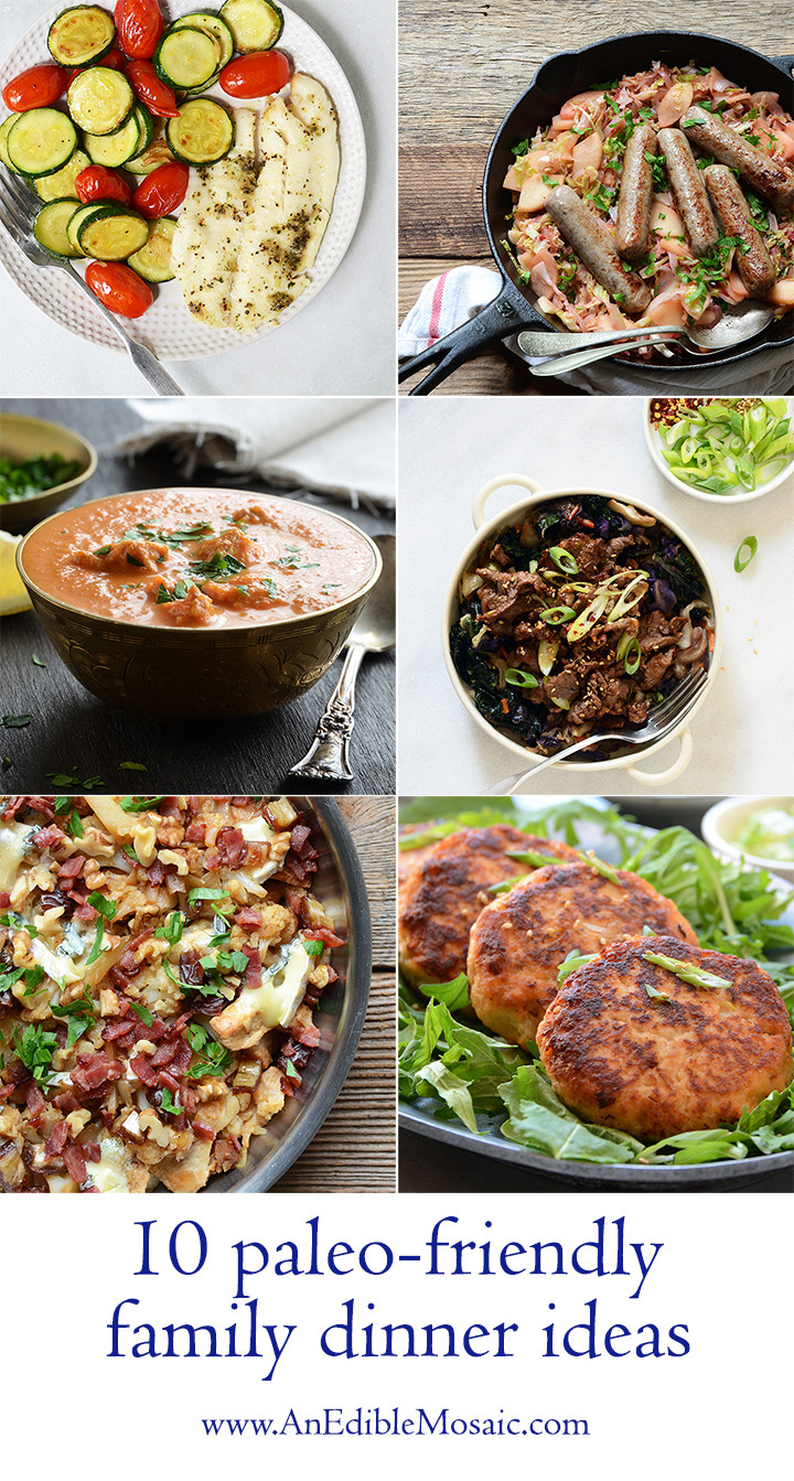 Dinner Ideas Pinterest
 10 Paleo Friendly Family Dinner Ideas