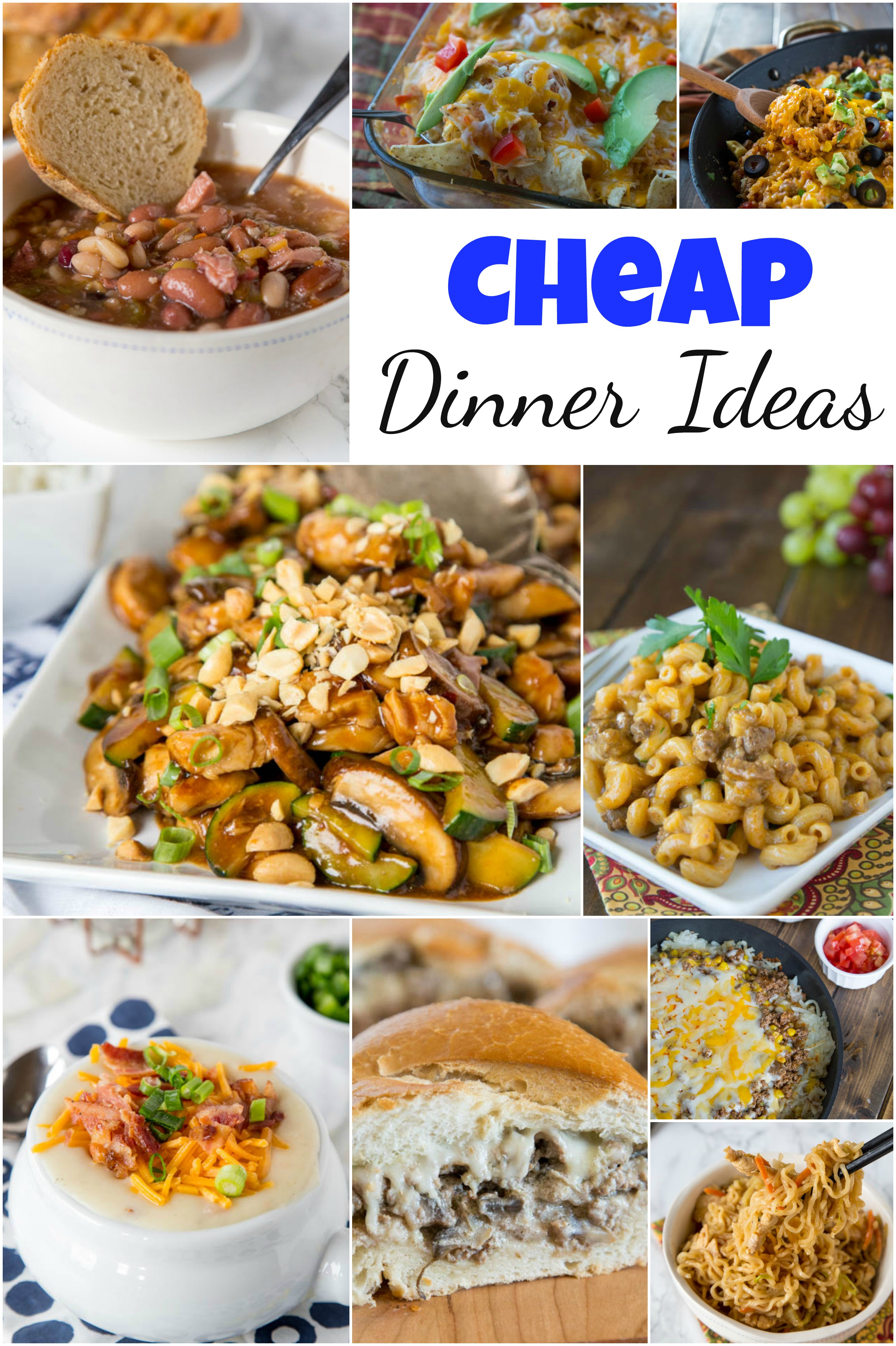 Dinner Ideas Pinterest
 Cheap Dinner Ideas Dinners Dishes and Desserts