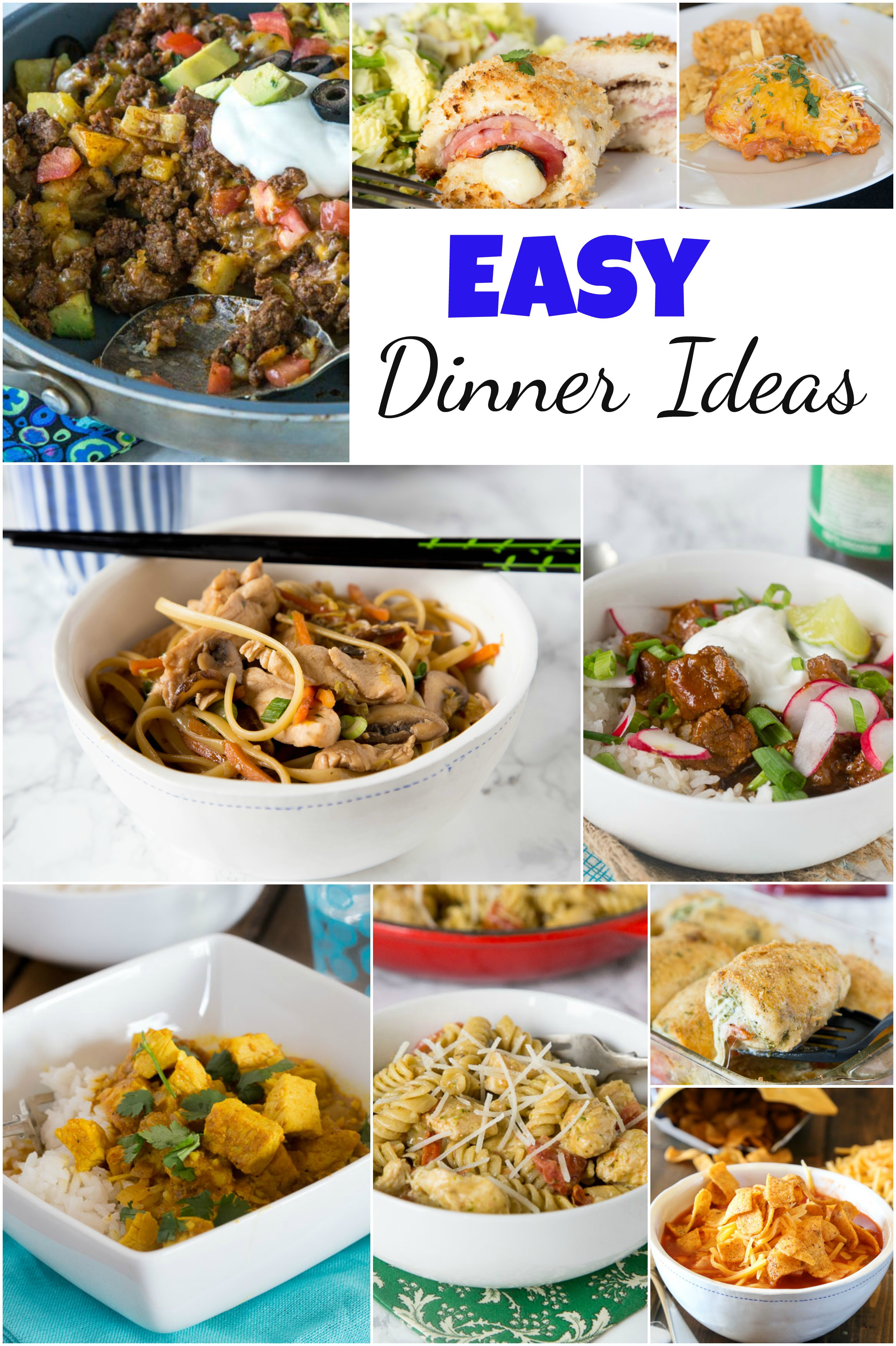 Dinner Ideas Pinterest
 Easy Dinner Ideas Dinners Dishes and Desserts