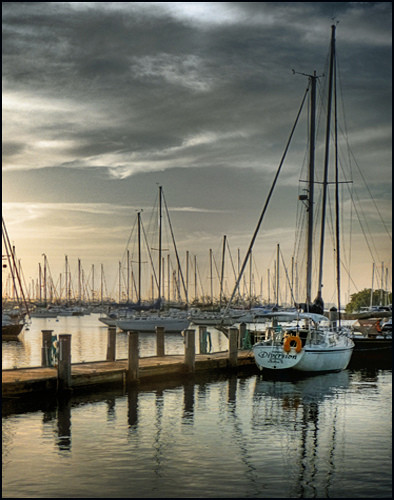 Dinner Key Marina
 HDR Marina