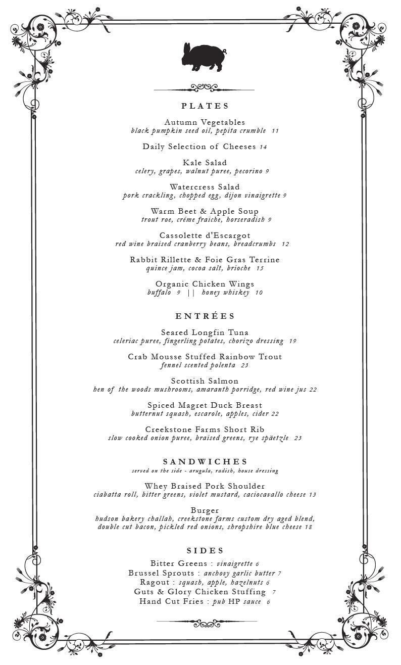 Dinner Menu Template
 Dinner Menu Template