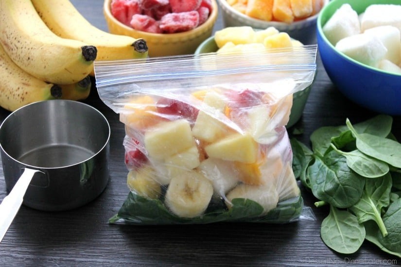 Dinner Smoothies Recipe
 Freezer Smoothie Packs Dessert Now Dinner Later