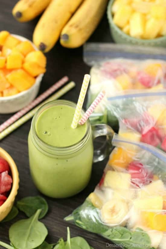 Dinner Smoothies Recipe
 Freezer Smoothie Packs Dessert Now Dinner Later