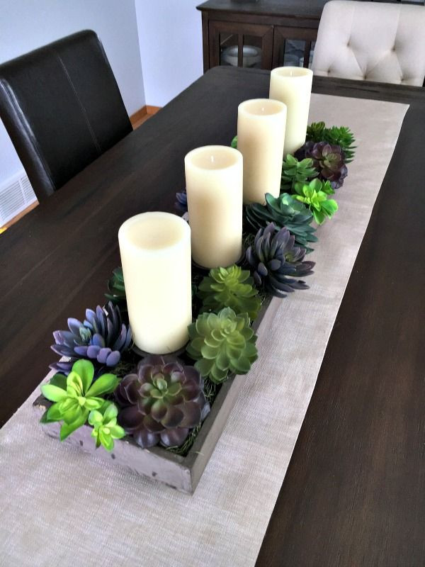 Dinner Table Centerpiece
 Amazing Dining Room Table Candle Centerpieces and Best 20