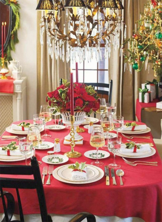 Dinner Table Decorating
 20 MOST AMAZING CHRISTMAS TABLE DECORATIONS