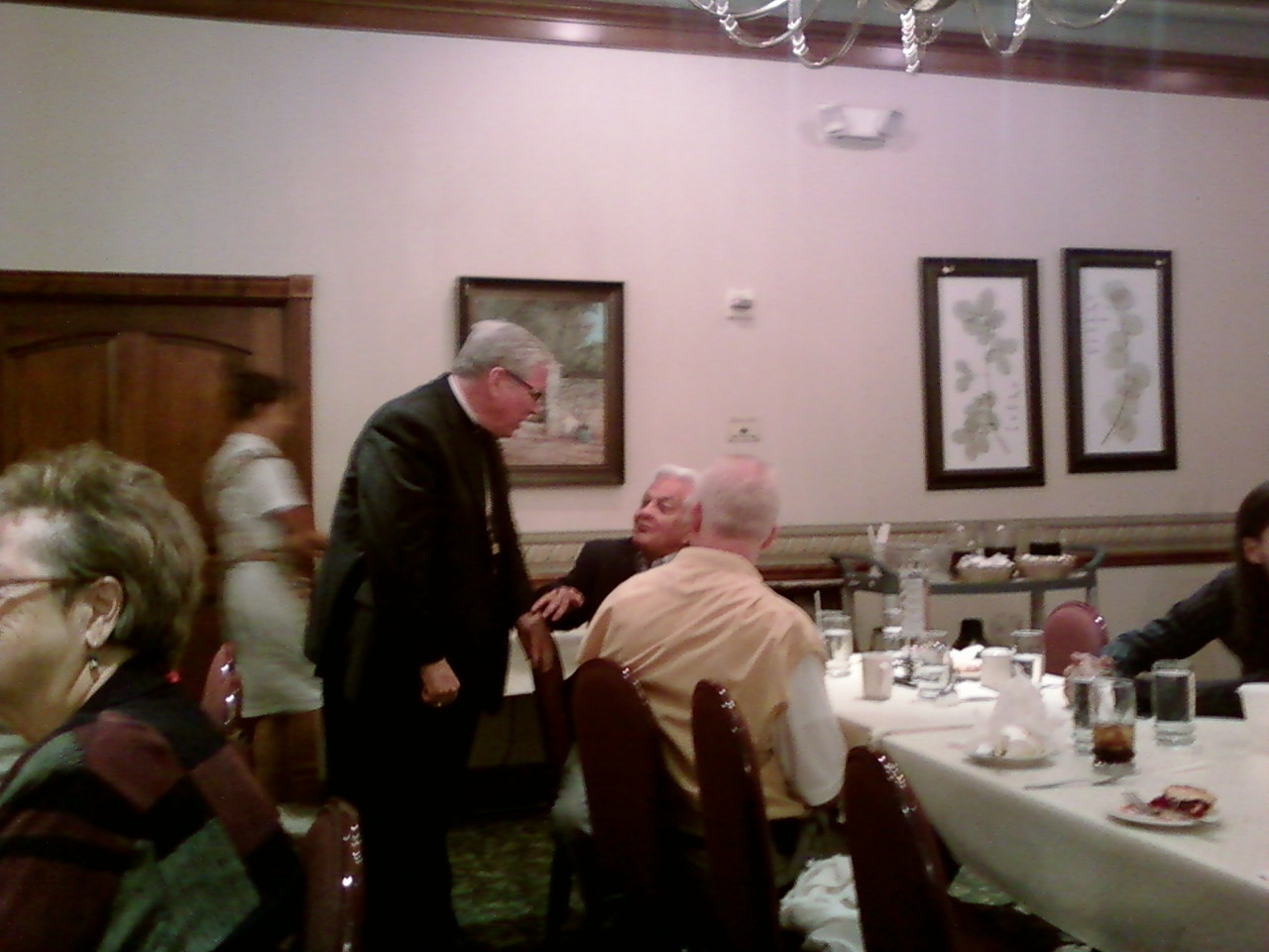 Dinner With The King
 Catholic Champion Blog Bishop Frank J Dewane Has Dinner