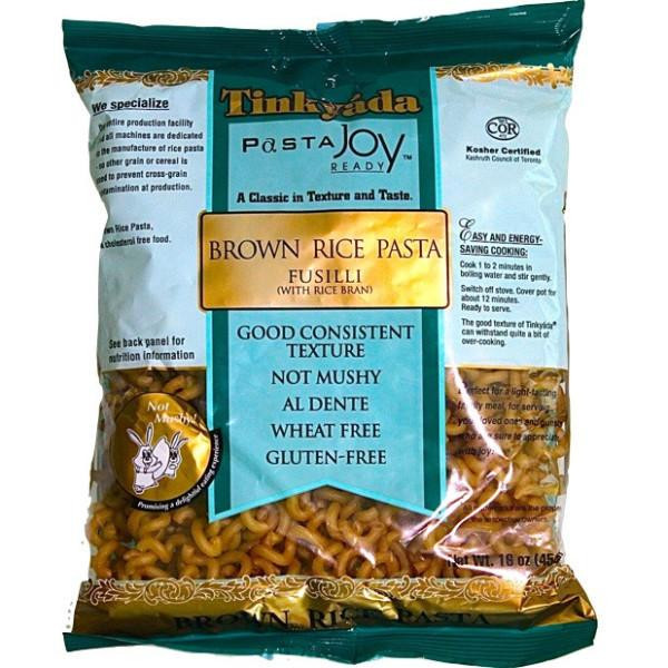 Does Brown Rice Have Gluten
 Tinkyada Pasta Brown Rice Fusilli Gluten Free 454g