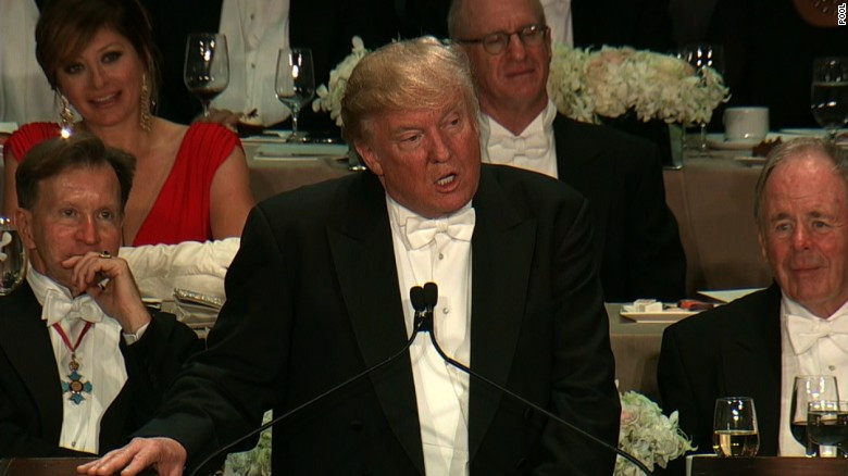 Donald Trump Al Smith Dinner
 Candidates Traditionally Poke Fun at the Al Smith Roast
