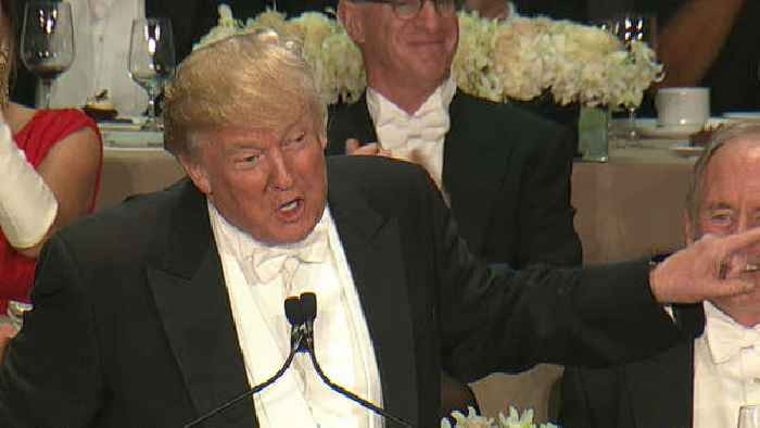 Donald Trump Al Smith Dinner
 Clinton Trump roast each other at Al Smith e News