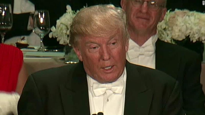 Donald Trump Al Smith Dinner
 Donald Trump Makes An Ass Himself At Charity Dinner