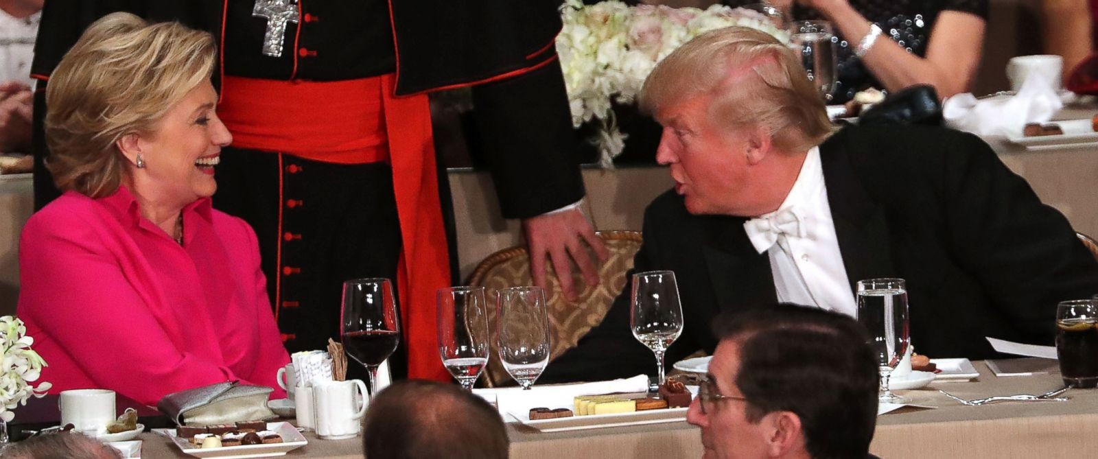 Donald Trump Al Smith Dinner
 Donald Trump Gets Booed at Al Smith Dinner After Jabbing
