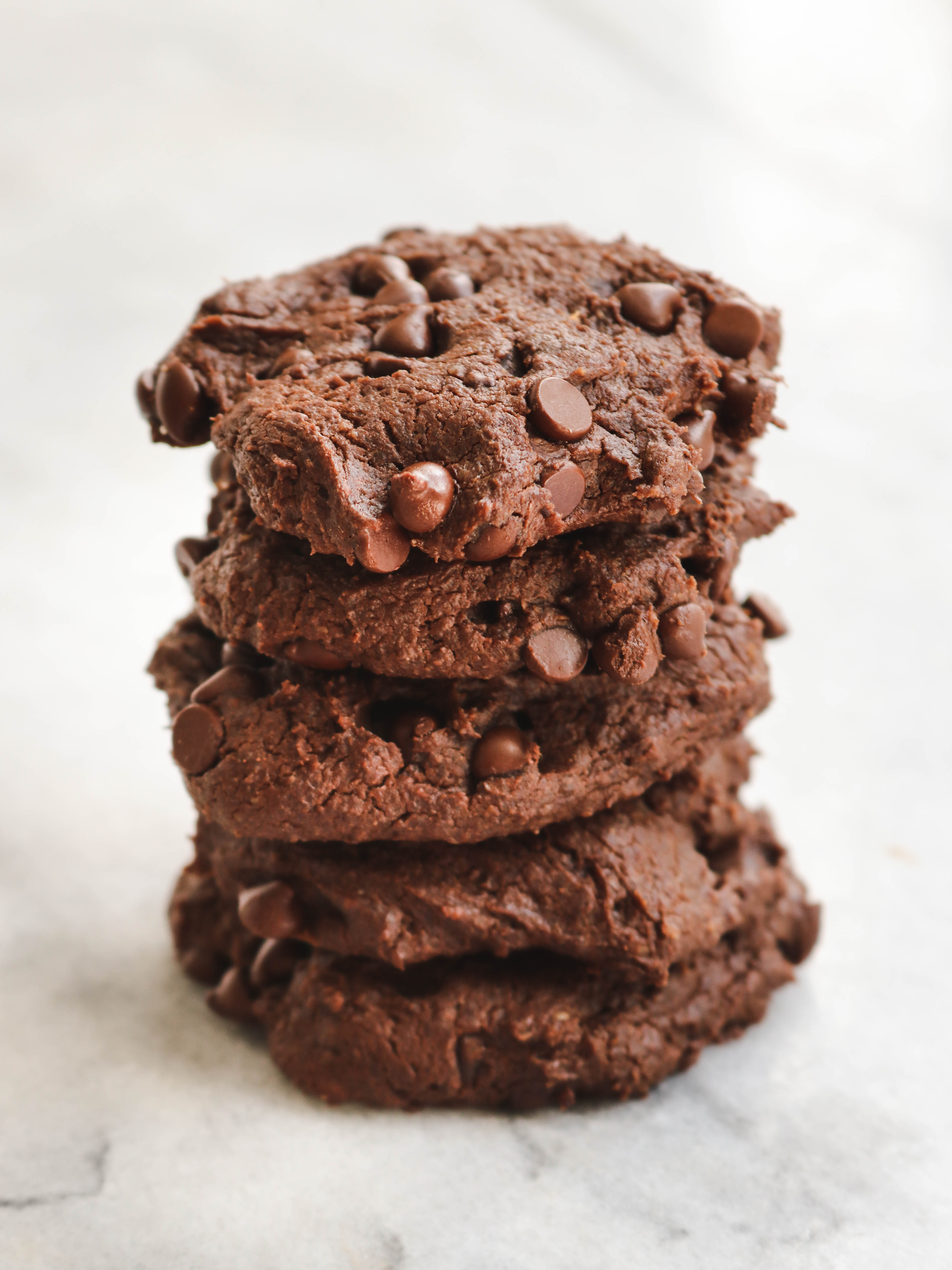 Double Chocolate Chip Cookies
 Double Chocolate Chip Cookies Vegan GF & Nut Free