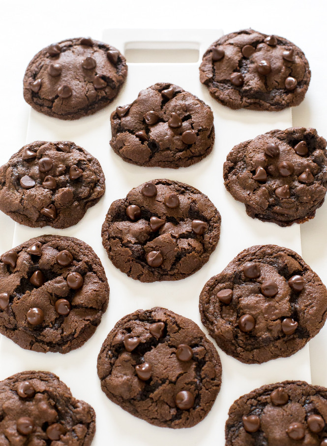 Double Chocolate Chip Cookies
 Double Chocolate Chip Cookies Chef Savvy