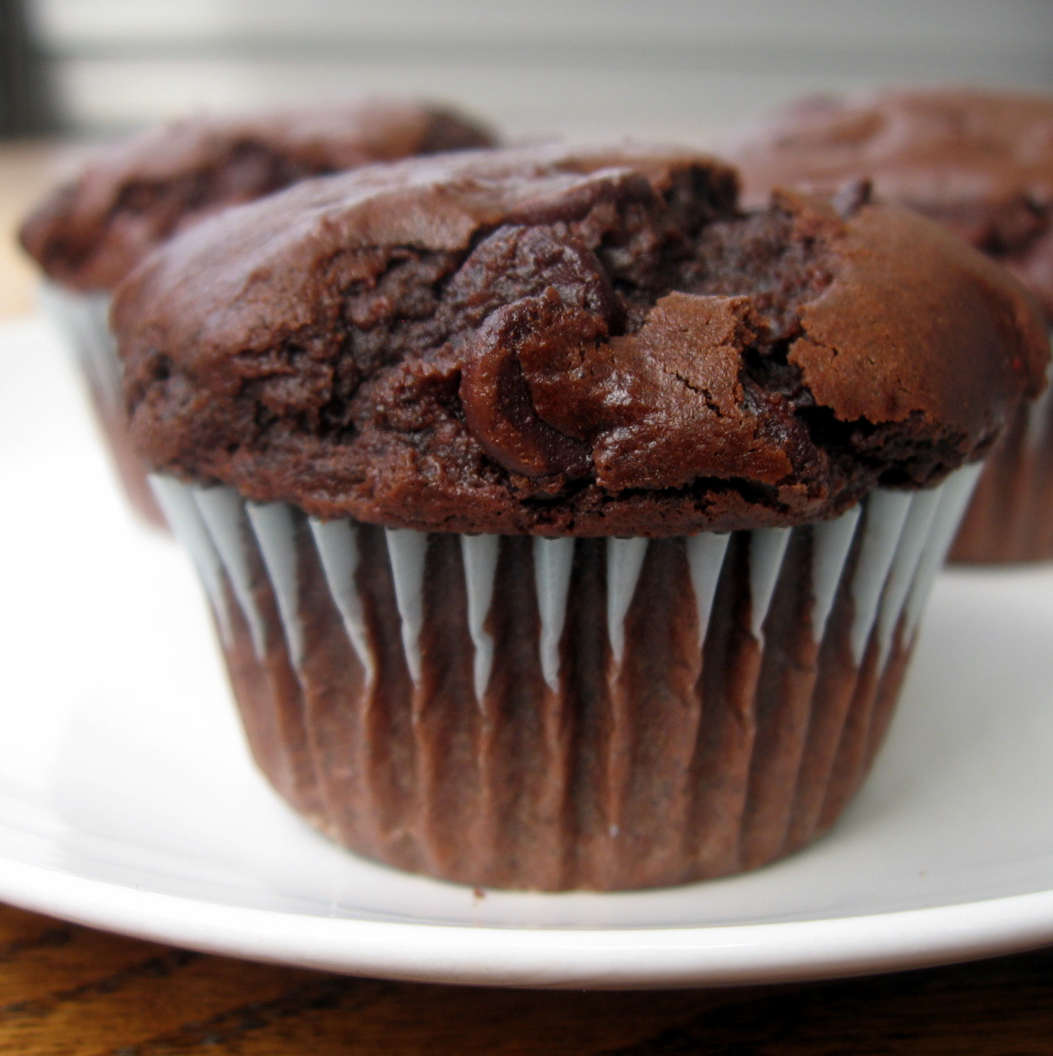 Double Chocolate Chip Muffins
 the nonpareil baker Double Chocolate Chip Muffins