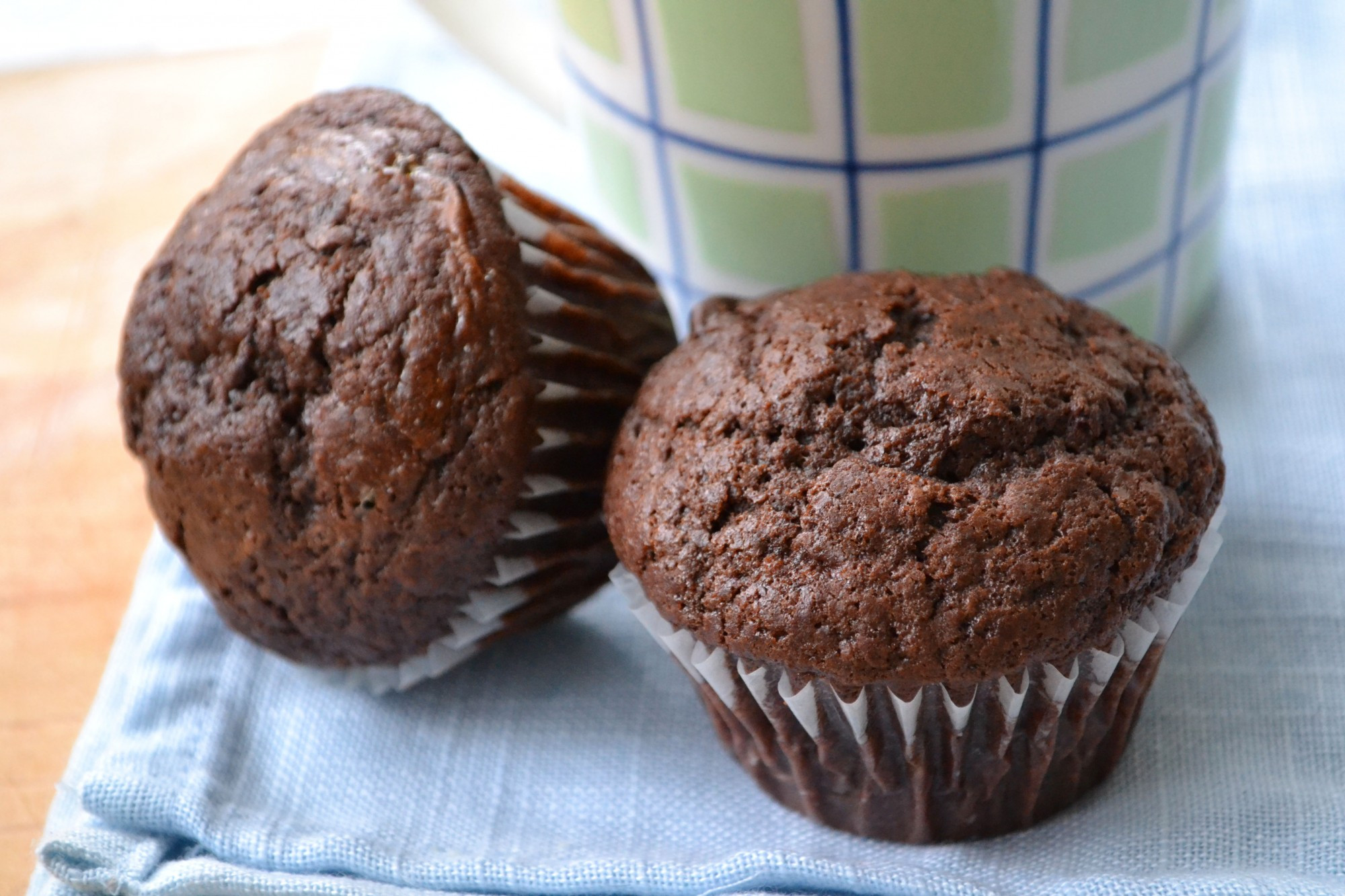 Double Chocolate Chip Muffins
 Double Chocolate Chip Muffins Dinner With Julie