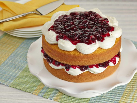 Duncan Hines Cake Mix Recipes
 Recipe Luscious Lemon Blueberry Cake