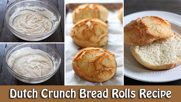 Dutch Crunch Bread Recipe
 Dutch Crunch Bread Rolls Recipe