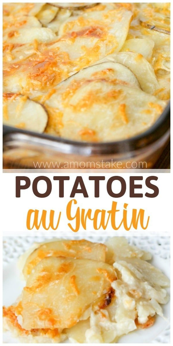 Easy Au Gratin Potatoes
 Easy Potatoes Au Gratin A Mom s Take