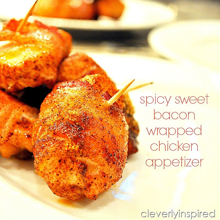 Easy Bacon Recipes Appetizers
 Bacon wrapped chicken appetizer easy hearty appetizer
