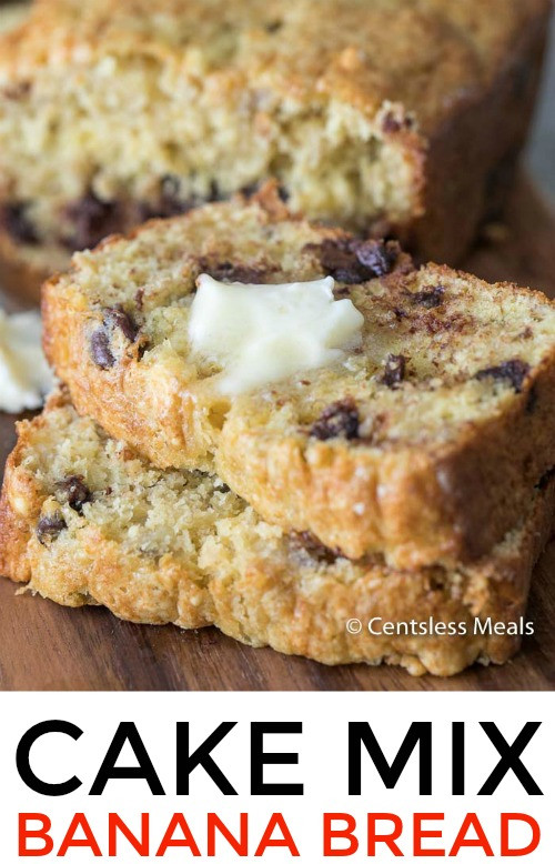 Easy Banana Cake Recipe With Cake Mix
 easy banana bread recipe with yellow cake mix and pudding