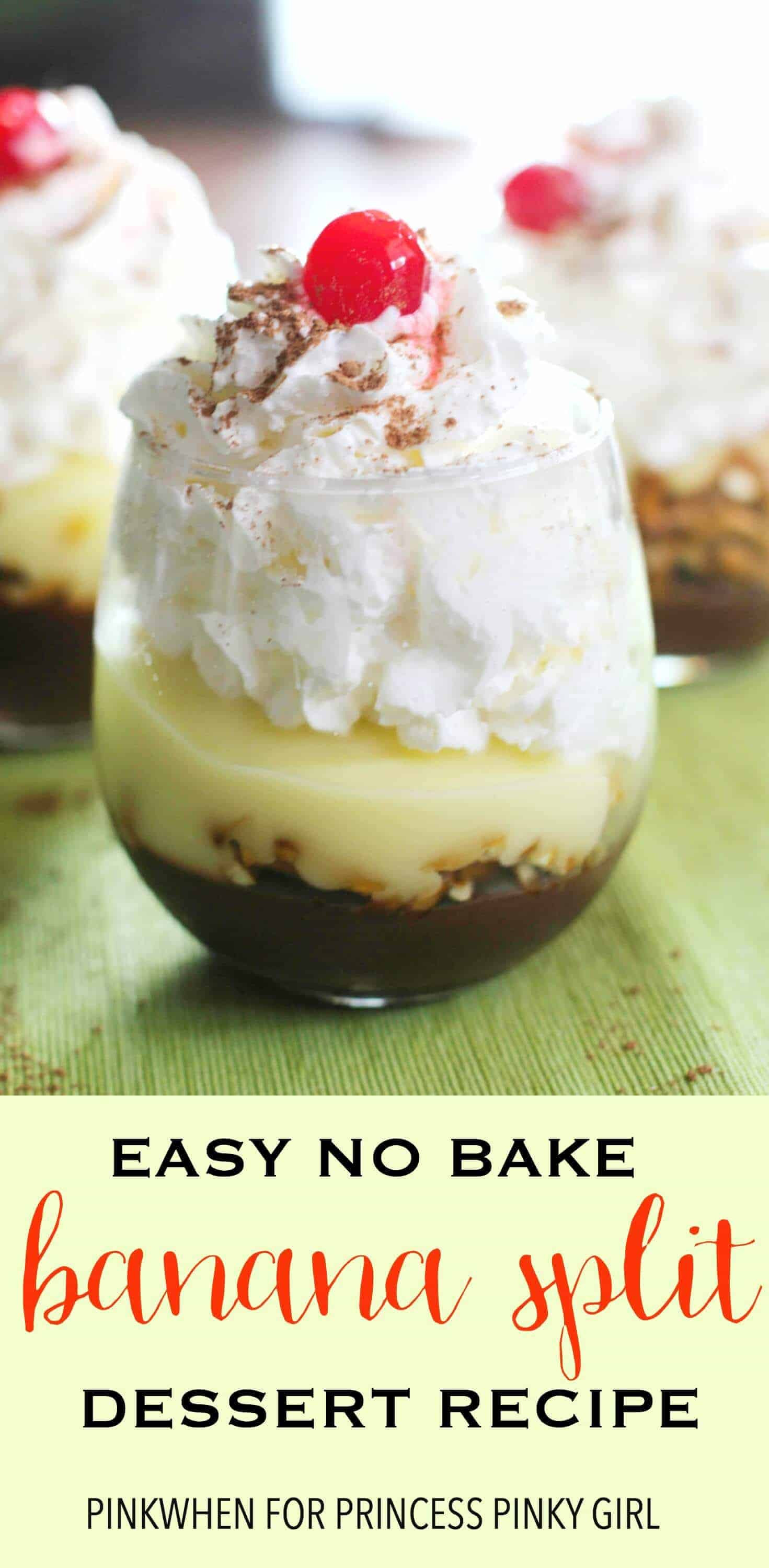 Easy Banana Desserts No Bake
 Easy Banana Split Dessert Recipe Princess Pinky Girl