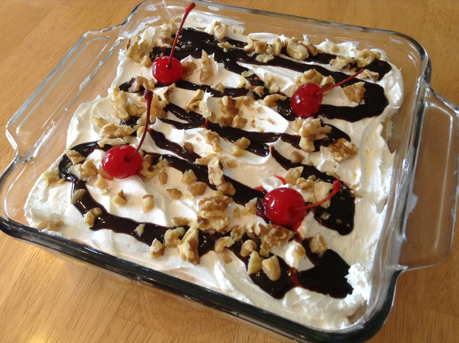 Easy Banana Desserts No Bake
 Laura s Baking Talent No Bake Banana Split Dessert