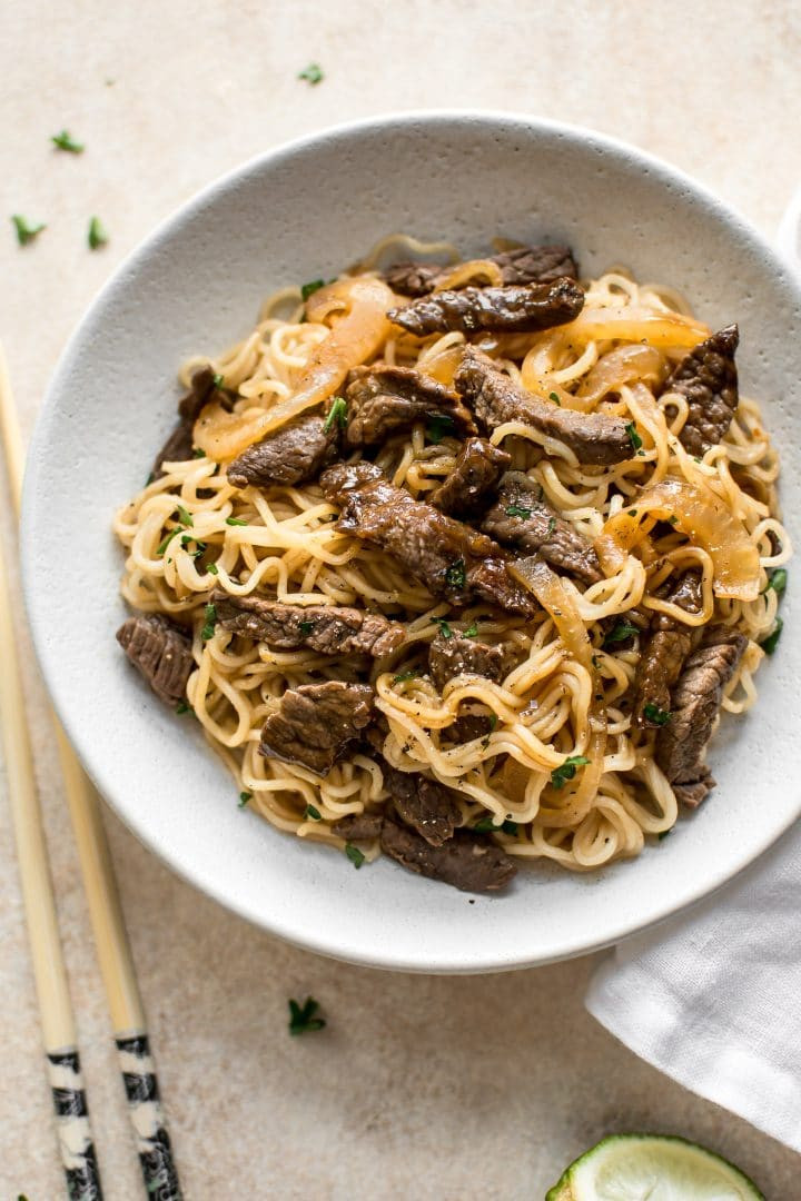 Easy Beef And Noodles Recipe Stovetop
 Beef and Noodles • Salt & Lavender