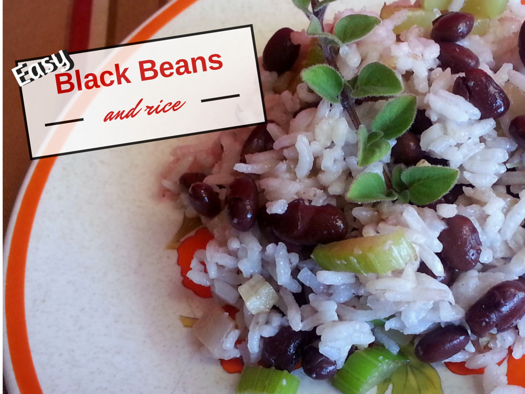 Easy Black Beans And Rice
 Easy Black Beans and Rice