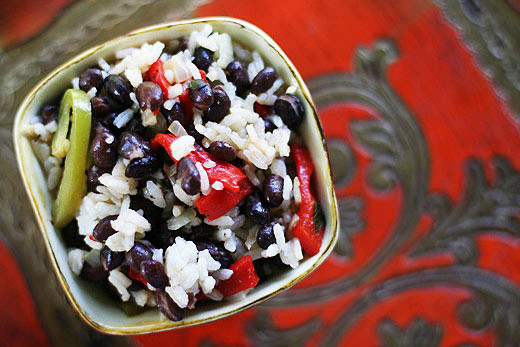 Easy Black Beans And Rice
 Easy Black Beans and Rice Recipe