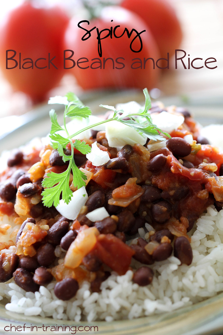 Easy Black Beans And Rice
 Spicy Black Beans and Rice Chef in Training