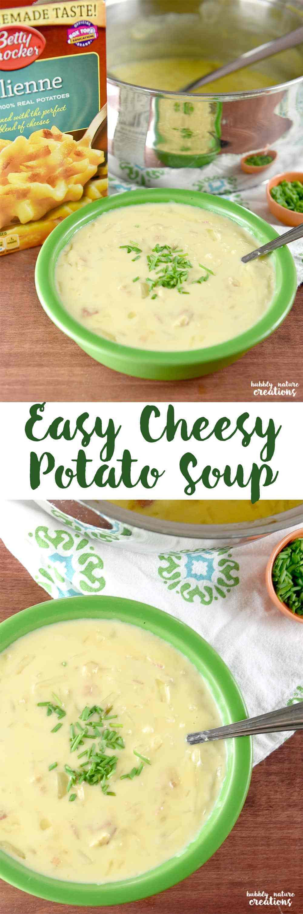 Easy Cheesy Potato Soup
 Easy Cheesy Potato Soup Sprinkle Some Fun