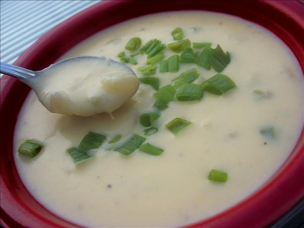 Easy Cheesy Potato Soup
 Easy Cheesy Potato Soup Recipe Food