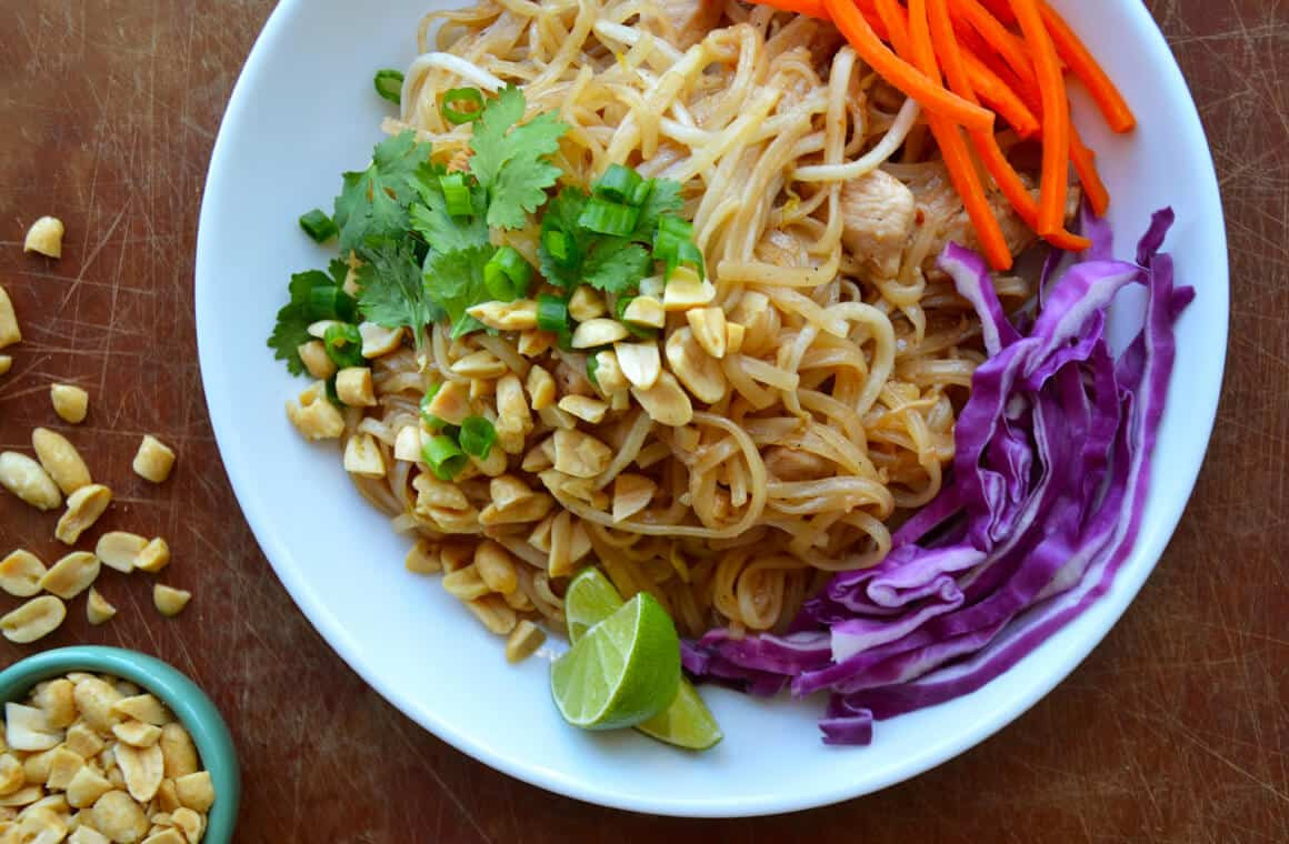 Easy Chicken Pad Thai Recipe
 Easy Pad Thai with Chicken