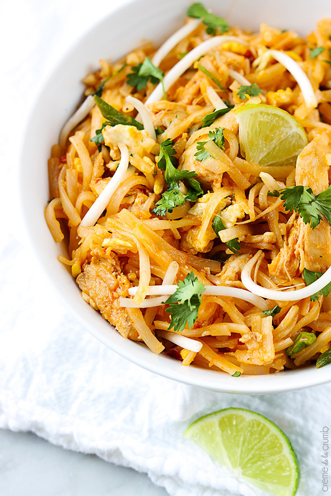 Easy Chicken Pad Thai Recipe
 quick and easy pad thai sauce