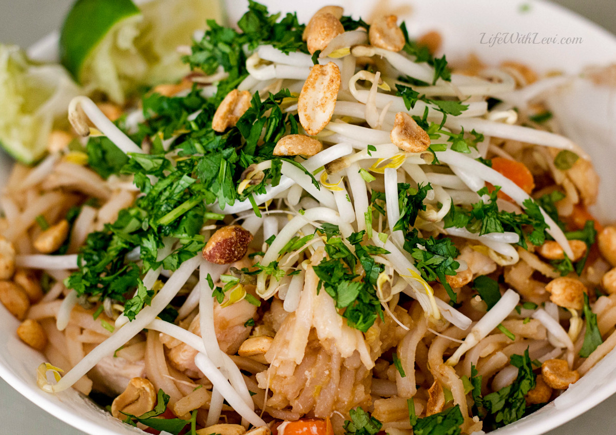 Easy Chicken Pad Thai Recipe
 Easy Chicken Pad Thai Recipe Life With Levi