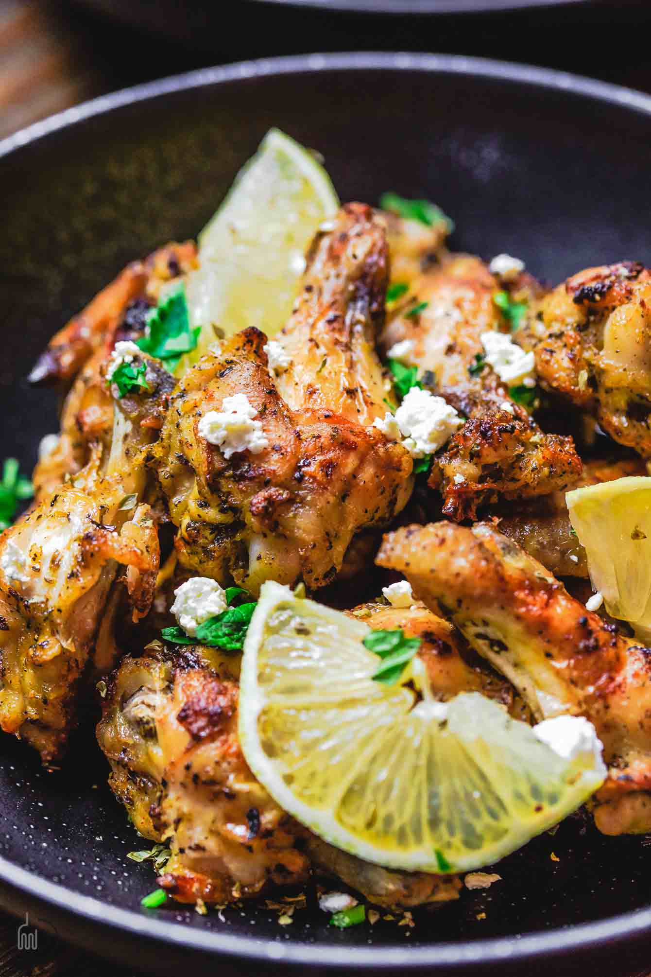 Easy Chicken Wings Recipe
 Greek Baked Chicken Wings Recipe with Tzatziki Sauce