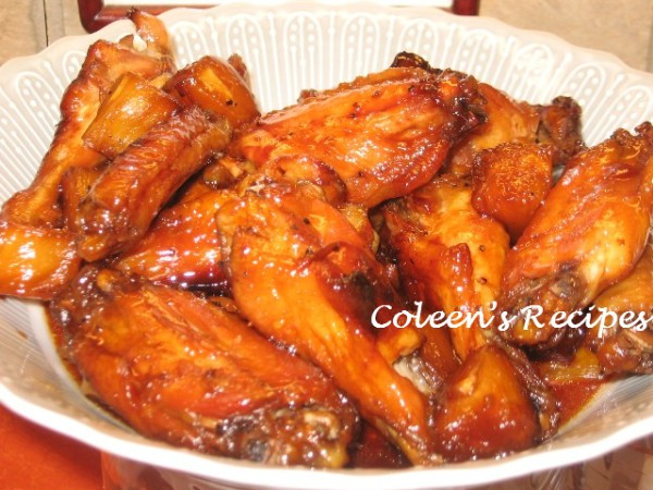 Easy Chicken Wings Recipe
 Coleen s Recipes QUICK and EASY STICKY CHICKEN WINGS