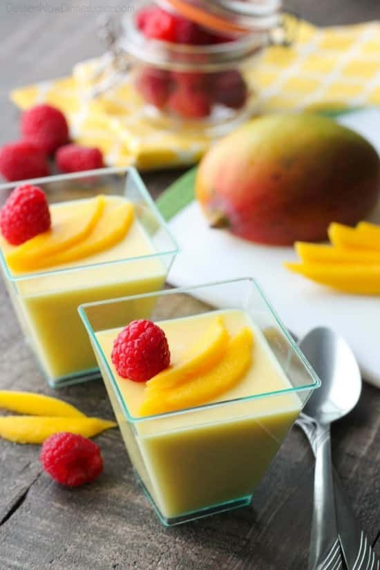 Easy Chinese Desserts
 Chinese Mango Pudding Dessert Now Dinner Later