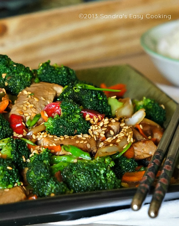 Easy Chinese Recipes
 Chinese Broccoli and Pork Tenderloin Stir Fry SANDRA S