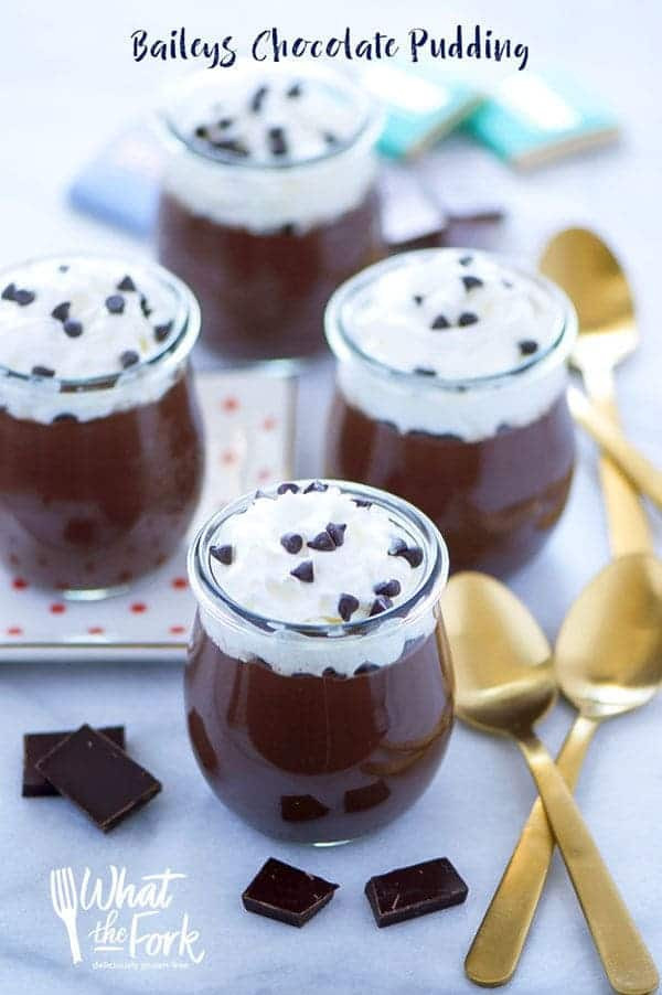 Easy Chocolate Puddings Recipes
 Easy Baileys Chocolate Pudding Recipe What the Fork