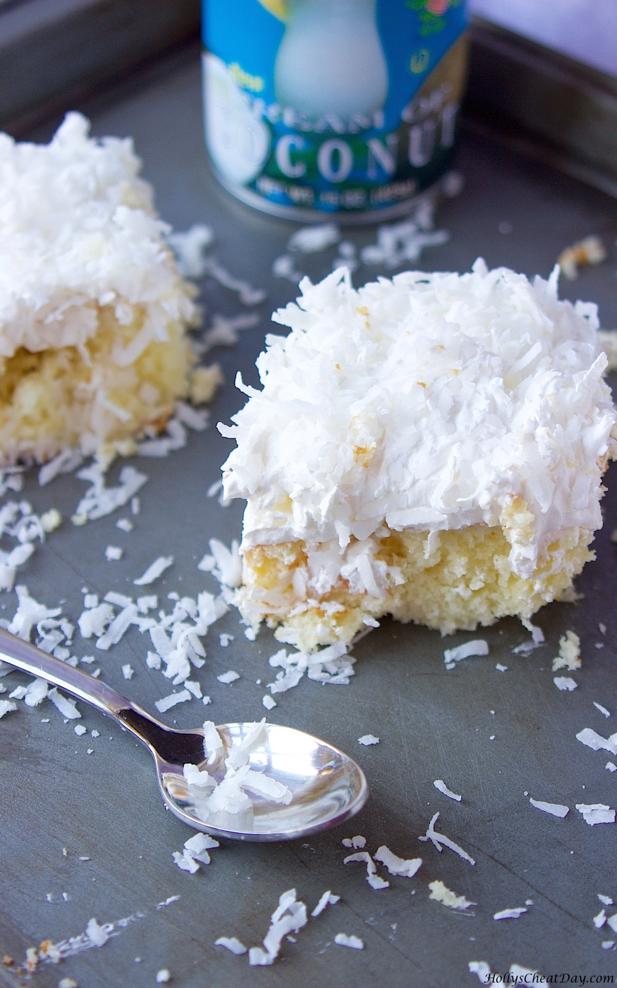 Easy Coconut Cake
 Easy Coconut Cake HOLLY S CHEAT DAY