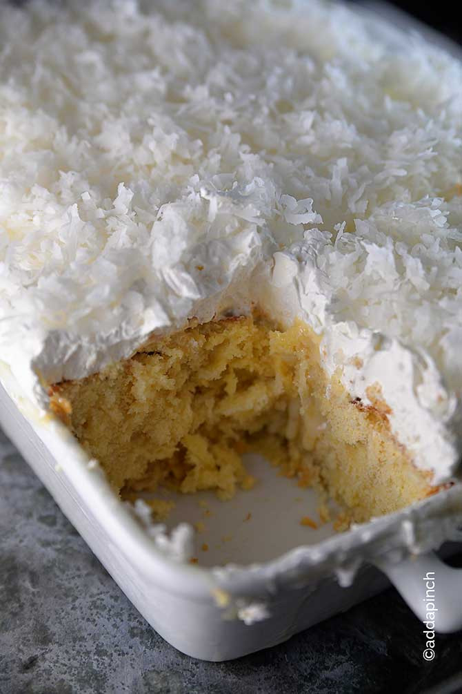 Easy Coconut Cake
 The Ultimate Coconut Cake Recipe Add a Pinch