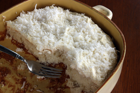 Easy Coconut Cake
 Easy Coconut Cake to Please a Crowd Whipped