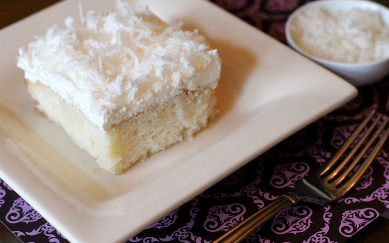 Easy Coconut Cake
 Coconut Cake Made Easy