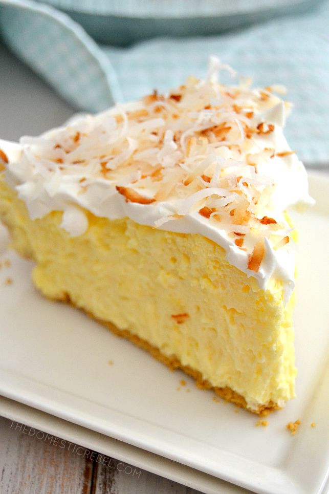 Easy Coconut Pie
 Easy Coconut Cream Pie