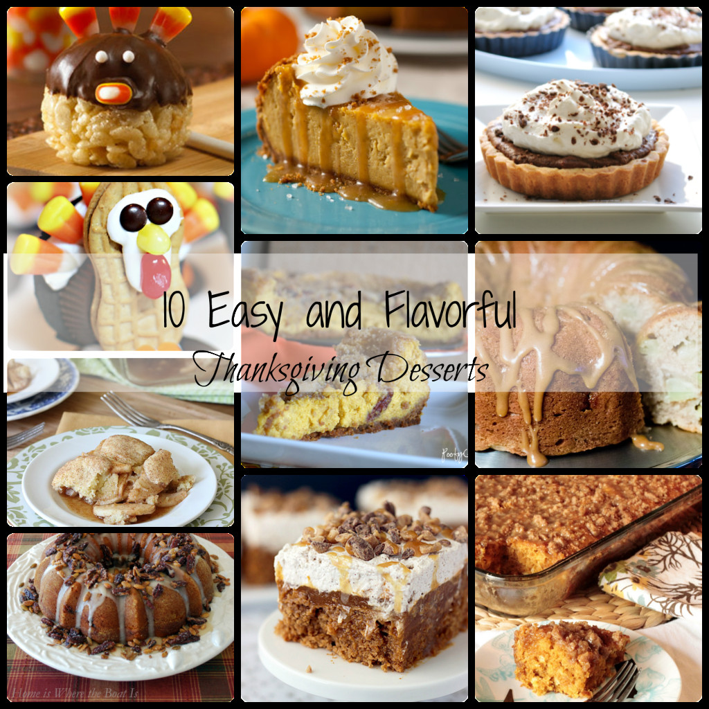 Easy Desserts For Thanksgiving
 10 Easy Thanksgiving Desserts Dimple Prints