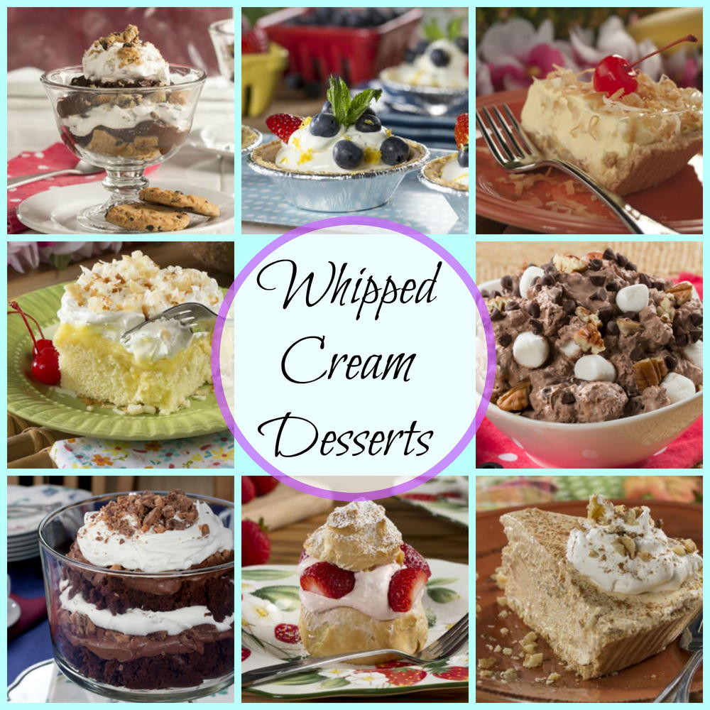 Easy Desserts With Heavy Whipping Cream
 Whipped Cream Desserts 39 Whipping Cream Recipes